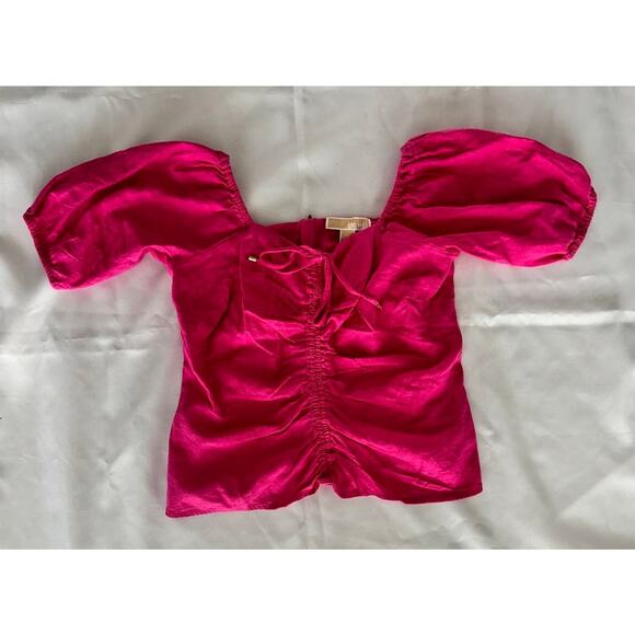 Michael Kors Pink Top-NWT - Size S - Picture 1 of 14